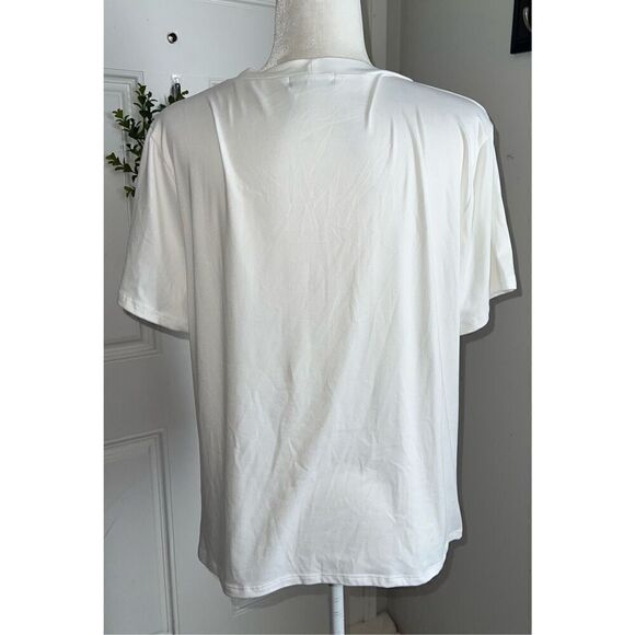 Forever 21+ - Julia Rock and Roll Slashed Tee (1X) - Picture 5 of 7